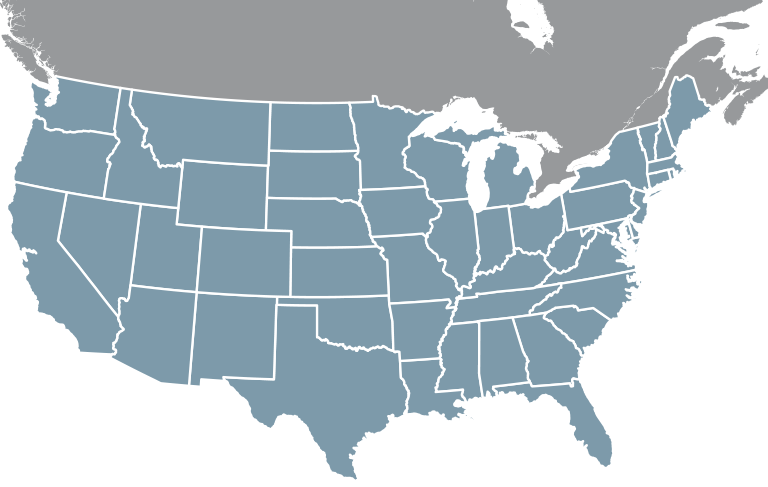Map USA